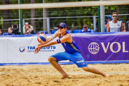 Федор Сабаев на этапе ЧР 2024 / Фото - volley.ru