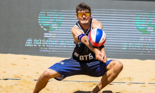 Александр Крамаренко на этапе ЧР / Фото - volley.ru