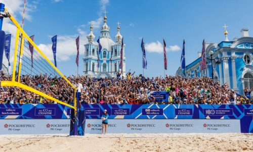 Арена на Дворцовой площади в Санкт-Петербурге, Россия / Фото - volley.ru