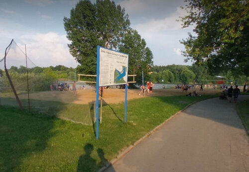 Пляж Садового пруда